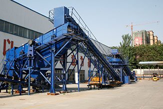 平铺式制砂生产线